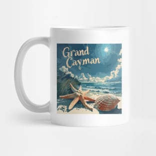 Grand Cayman (with White Lettering) Mug